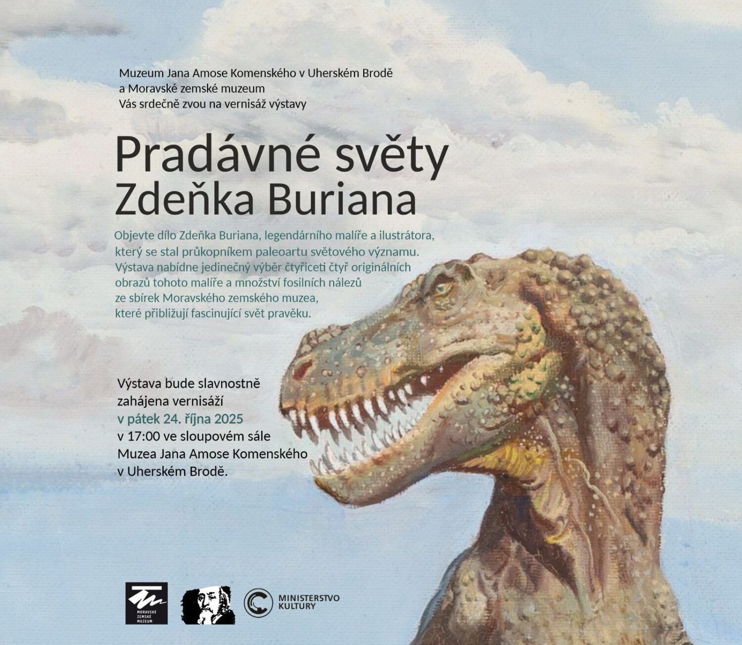 Pradávné světy Zdeňka Buriana v Uh. Brodě